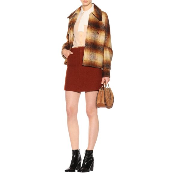 Brand New Chloe Perry 95 Patent Leather Square Toe Ankle Boots - Picture 11 of 13